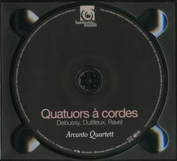 CD Claude Debussy: Quatuors À Cordes 118846