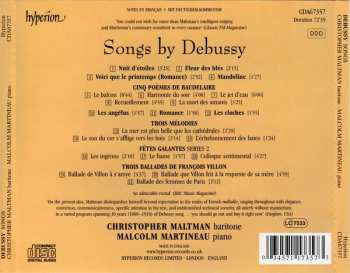 CD Claude Debussy: Songs 290432