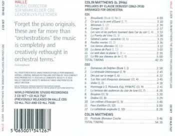 2CD Claude Debussy: The Debussy Preludes 438226