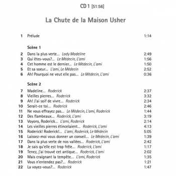 2CD Claude Debussy: The Edgar Allan Poe Operas 185617