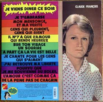 LP Claude François: Je Viens Diner Ce Soir 65185