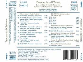 CD Claude Goudimel: Psaumes de la Réforme 188150
