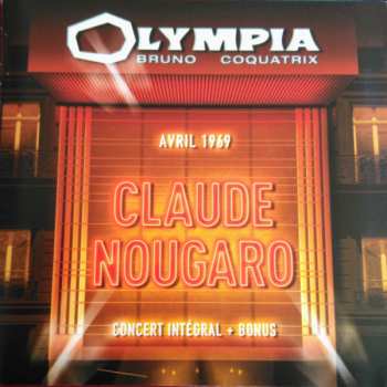 Album Claude Nougaro: Olympia - Avril 1969 - Concert Intégral + Bonus