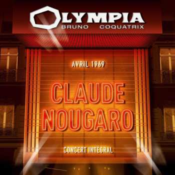 2CD Claude Nougaro: Olympia - Avril 1969 - Concert Intégral + Bonus 494461