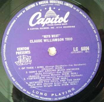 LP The Claude Williamson Trio: Keys West 438931