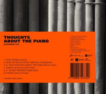 CD Claudia Chan: Thoughts About The Piano 292986