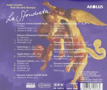 CD Claudia Hoffmann: La Sfondrata - Italian Sonatas From Early Baroque  395645
