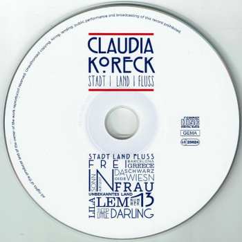 CD Claudia Koreck: Stadt | Land | Fluss 277287