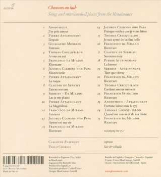 CD Claudine Ansermet: Chansons Au Luth 334088