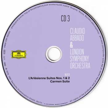 46CD/Box Set Claudio Abbado: Complete Deutsche Grammophon And Decca Recordings LTD 45910