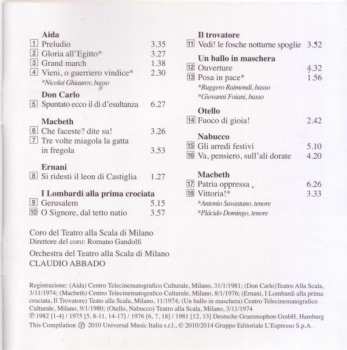 CD Claudio Abbado: Verdi: Aida / Don Carlo / Macbeth / Ernani / I Lombardi Alla Prima Crociata / Il Trovatore / Un Ballo In Maschera / Otello / Nabucco 430235