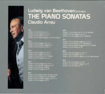 9CD Claudio Arrau: Ludwig Van Beethoven - The Piano Sonatas 301713