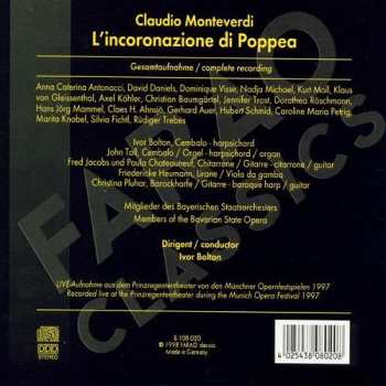 3CD Claudio Monteverdi: L'Incoronazione Di Poppea 372947