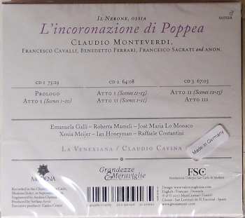 3CD Claudio Monteverdi: Il Nerone, Ossia L'Incoronazione Di Poppea 118790