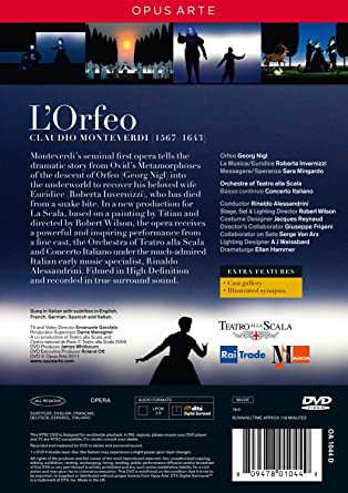 DVD Claudio Monteverdi: L'Orfeo 126106