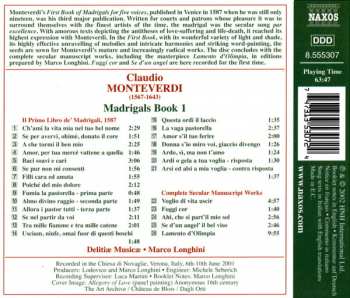 CD Claudio Monteverdi: Madrigals Book 1 299598