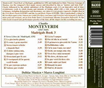 CD Claudio Monteverdi: Madrigals Book 3 301333