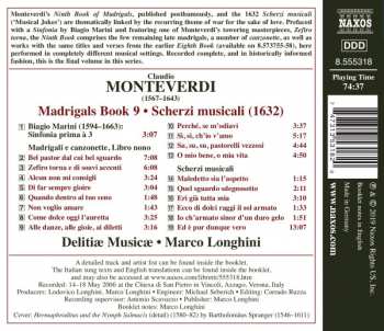CD Claudio Monteverdi: Madrigals Book 9 - Scherzi Musicali 230235