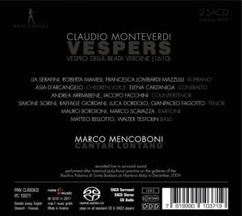2SACD Claudio Monteverdi: Vespers 344564