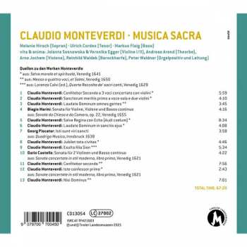 CD Claudio Monteverdi: Musica Sacra 192652