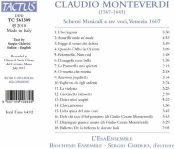 CD Claudio Monteverdi: Scherzi Musicali Venezia 1607 98698