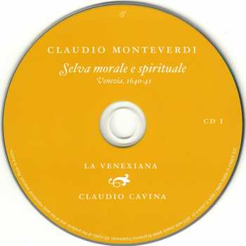 3CD Claudio Monteverdi: Selva Morale E Spirituale 315902
