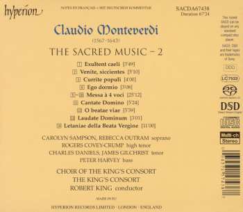 SACD Claudio Monteverdi: The Sacred Music - 2 328931