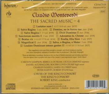 CD Claudio Monteverdi: The Sacred Music - 4 307886