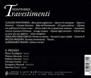 CD Claudio Monteverdi: Travestimenti 320720