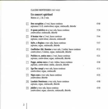 CD Claudio Monteverdi: Un Concert Spirituel 311541
