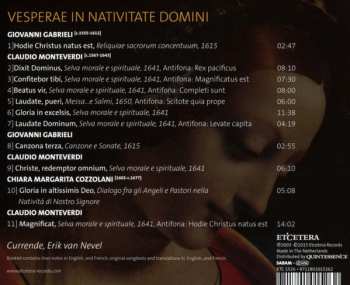 CD Claudio Monteverdi: Vesprerae In Nativitate Domine 300226