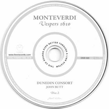 2CD Claudio Monteverdi: Vespers 1610 255574