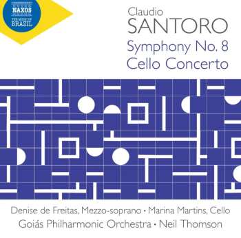 Album Claudio Santoro: Symphonie Nr.8