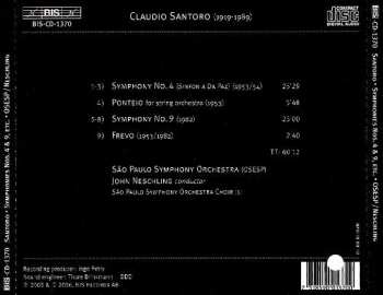 CD Claudio Santoro: Symphonies 4 & 9 • Ponteio • Frevo  312552