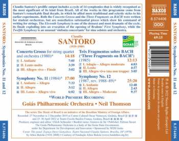CD Claudio Santoro: Symphonies Nos. 11 And 12 408697