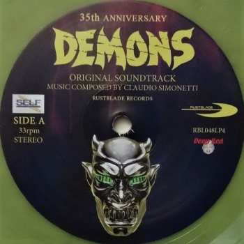 2LP Claudio Simonetti: Demons (Original Soundtrack) DLX | LTD | CLR 363170