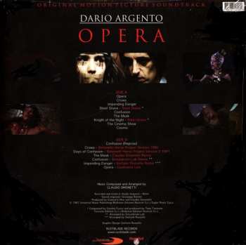 LP Claudio Simonetti: Dario Argento's Opera (Original Motion Picture Soundtrack) DLX | LTD | CLR 421263