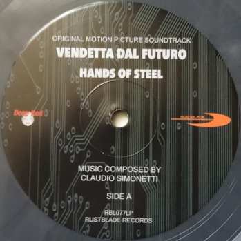 LP Claudio Simonetti: Vendetta Dal Futuro (Hands Of Steel) (Original Motion Picture Soundtrack) LTD | CLR 319172