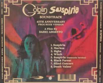 CD Claudio Simonetti's Goblin: Suspiria (Prog Rock Version) DIGI 506927
