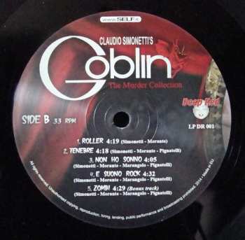 LP Claudio Simonetti's Goblin: The Murder Collection LTD 85440