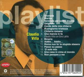CD Claudio Villa: Playlist 380714