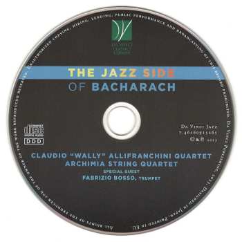 CD Claudio Allifranchini Quartet: The Jazz Side Of Bacharach 534666