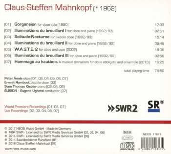 CD Claus-Steffen Mahnkopf: Music For Oboe 266277