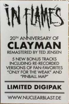 CD In Flames: Clayman LTD | DIGI 7241