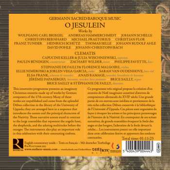 CD Ensemble Clematis: O Jesulein... A German Baroque Christmas Oratorio 372917