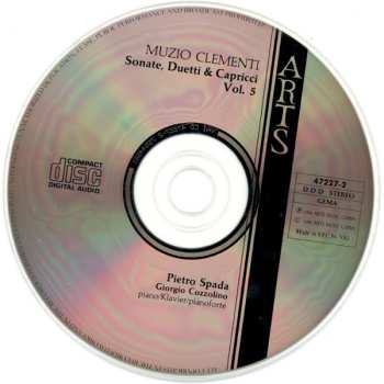 CD Muzio Clementi: Sonate, Duetti & Capricci 462238