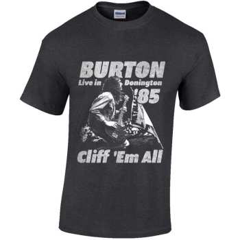 Merch Cliff Burton: Tričko Flag Retro