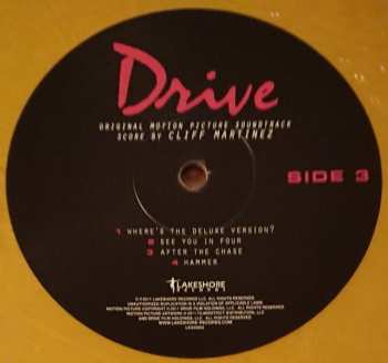 2LP Cliff Martinez: Drive (Original Motion Picture Soundtrack) CLR | LTD