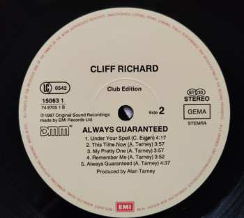 LP Cliff Richard: Always Guaranteed