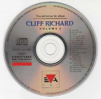 2CD Cliff Richard: The Definitive Hit Album (Volume 3) 428205